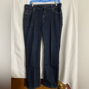 Falls Creek blue denim jeans. Size 10 SHORT. Straight leg. Excellent condition.